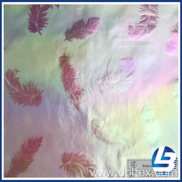 OBL20-950 Hot Sale Design Polyester Foil Print Fabric